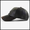 Casual Leather Cap Hat Running Outdoor CA723 [White Fang] Women's Men's (Black)