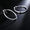 Copper romantic 3-6cm round earrings for women charm fashion  jewelry party wedding engagement Christmas gifts