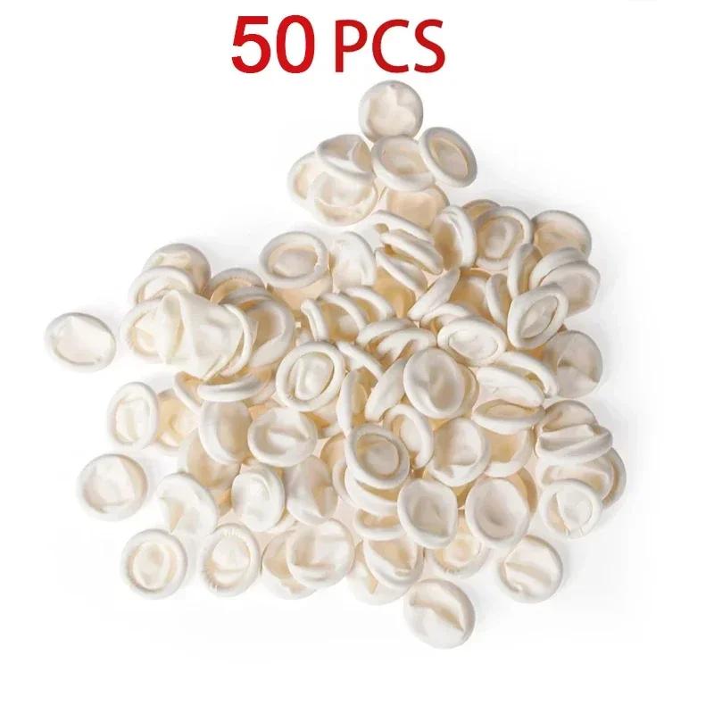 30/50/100pcs Latex Fingertips Protector Gloves Watch Repair Tool Non-slip Anti-static for Watchmaker Kit Rubber Gloves