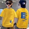Summer Children's Casual Letter Printed T-shirt