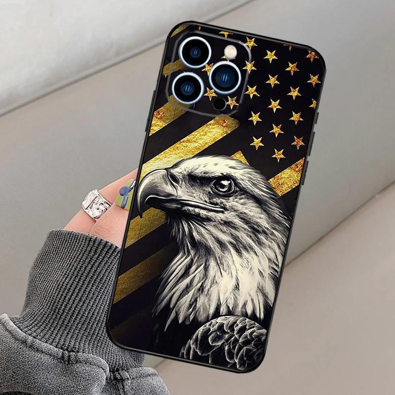 

Применимо к чехлу для мобильного телефона iPhone14, чехол для мобильного телефона с американским флагом, окрашенный анти-падения для анти-падения iPhone 11