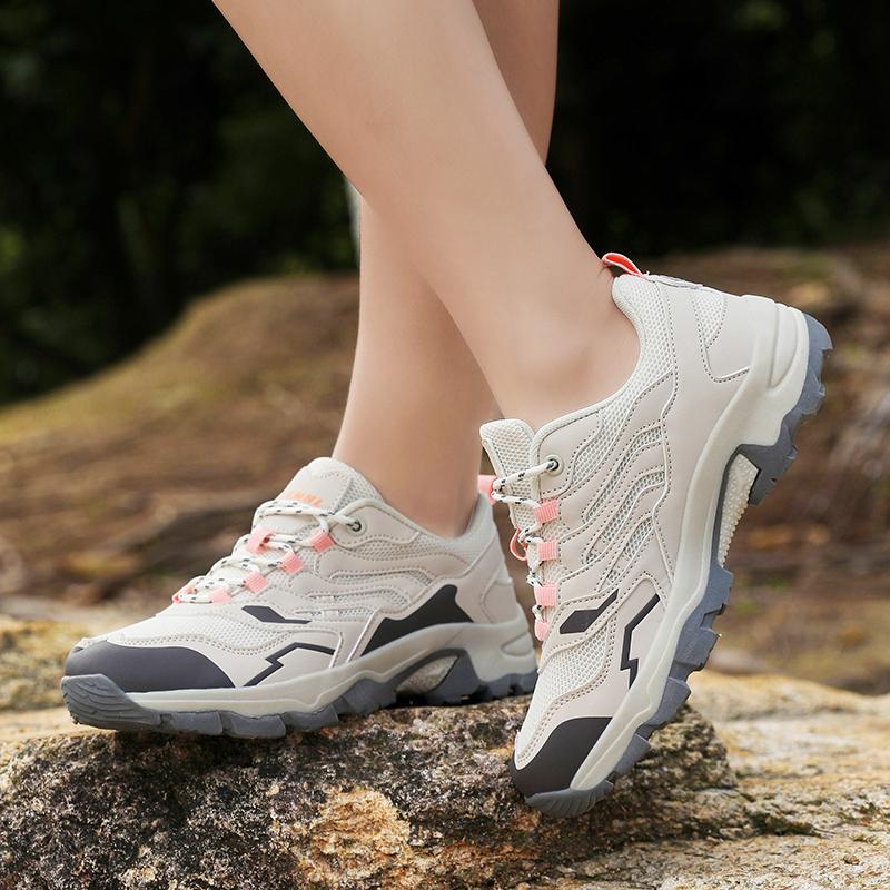 Breathable Mesh Running Shoes Anti-slip Sneakers for Jogging Hiking Men Women Outdoor Sports Shoes Daily Walking Shoes