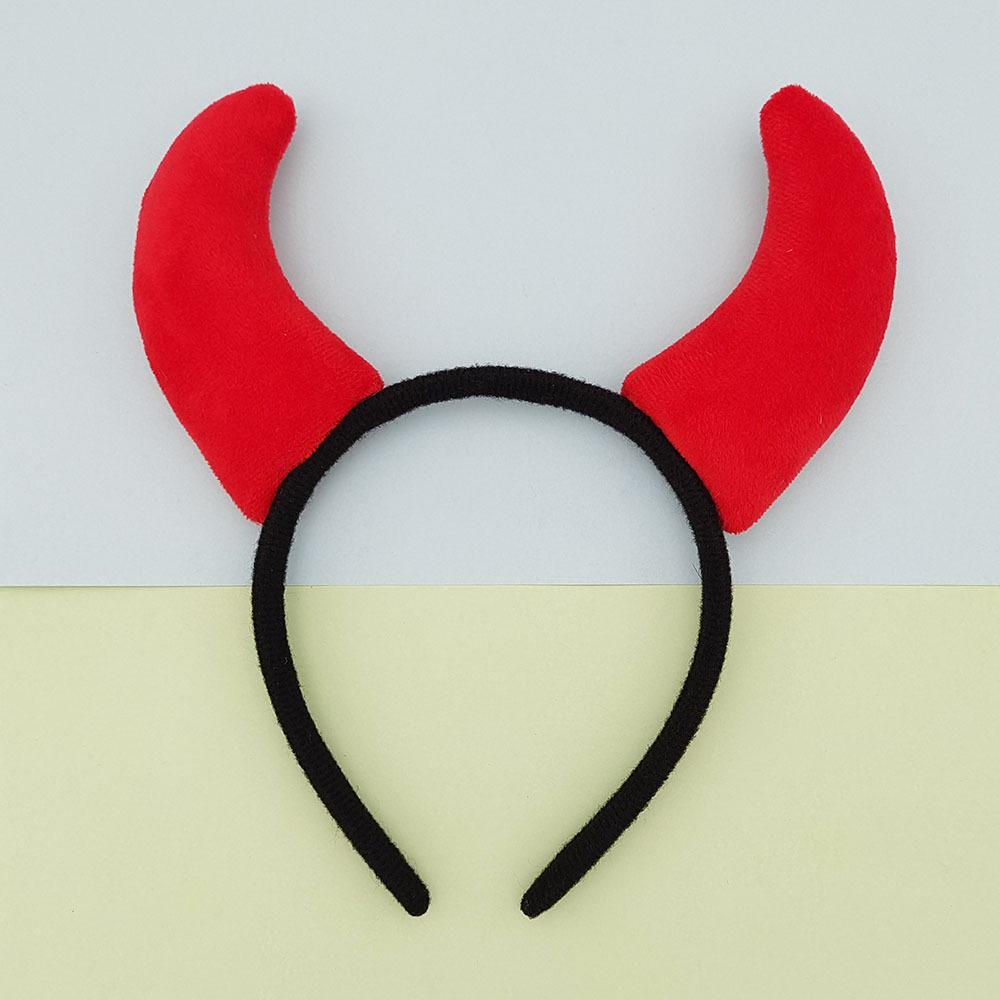 Halloween & Christmas Faux Horn Headband for Adults and Children - Festival, Performance, Masquerade Party Ears Headwear