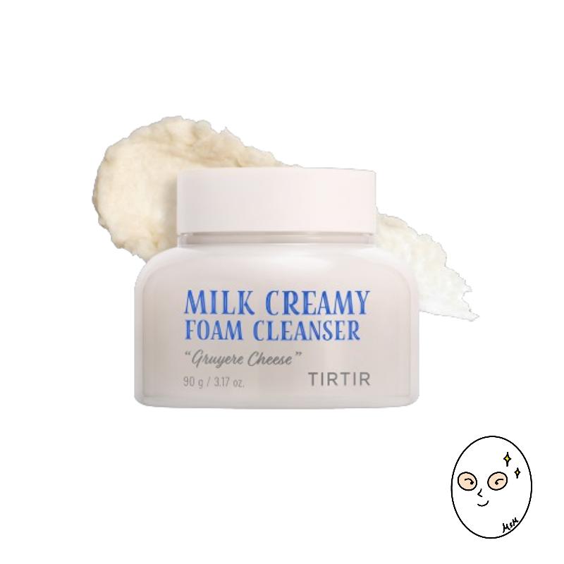 

TIRTIR Milk Creamy Foam Cleanser 90g