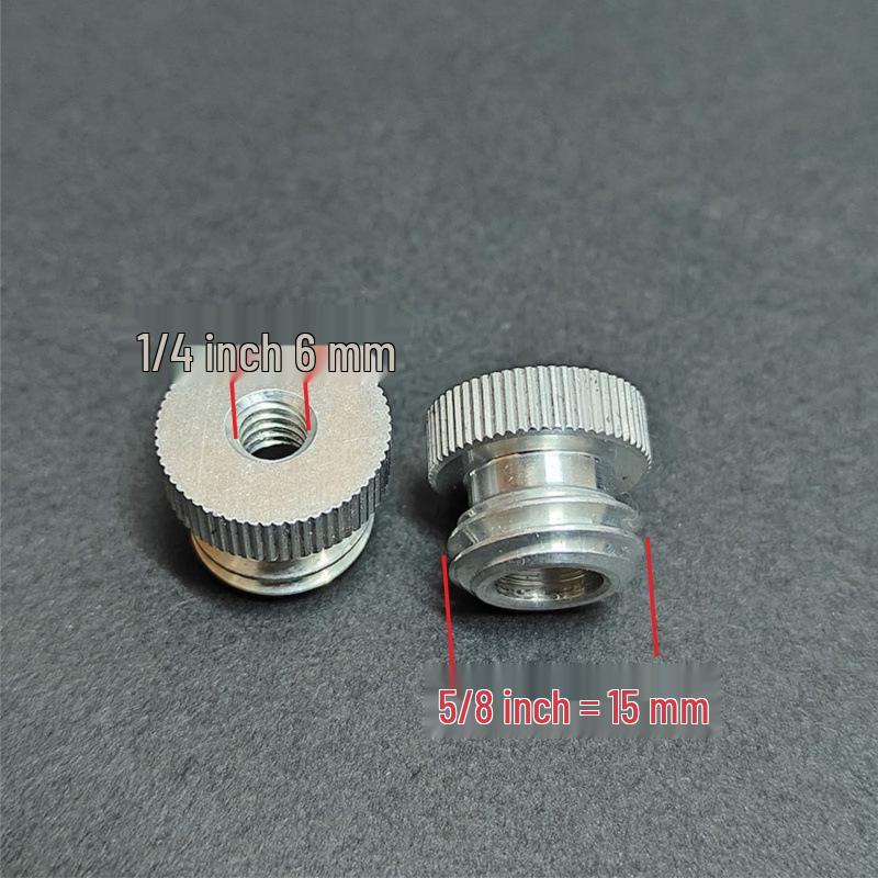Durable High-Precision Camera Tripod Adapter: 1/4" & 5/8" Interface