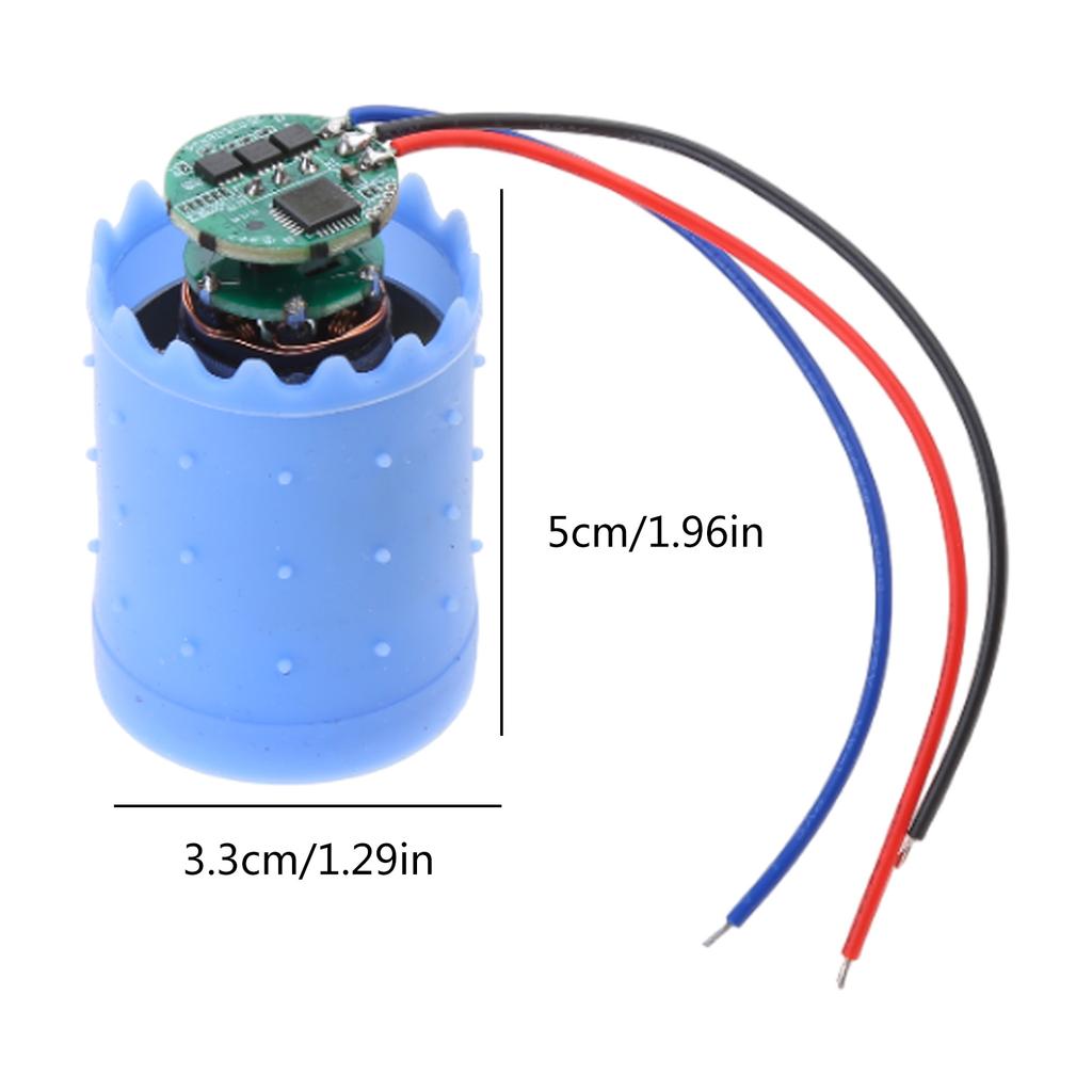 Efficient Motor Reliable Metal Motor 12V Brushless Motor 80 000 RPM Powerful Motor Simple Operation for No-Blade Fans