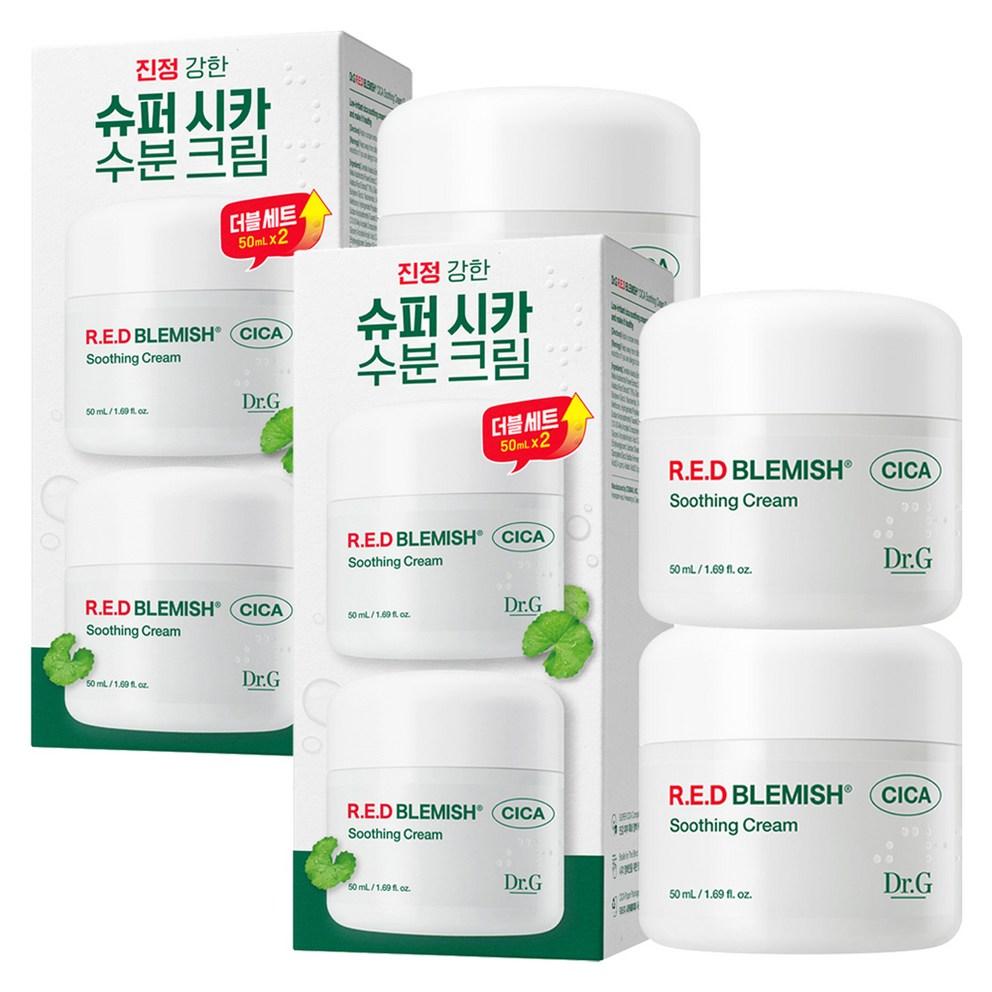 

Dr.G Red Blemish Cica Soothing Day Cream Duo, 50ml, 4pcs