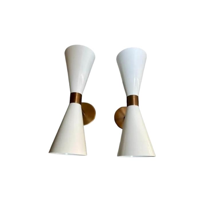 

Італійський латунний настінний світильник Smirnova Wall Lamp Fixture Сучасний настінний світильник середини століття