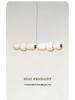 Wabi-Sabi Style Nordic Glass Pendant Light for Japanese Modern Minimalist Decor