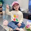 Cotton Kids Long Sleeve Cartoon Printed Casual T Shirt For Boys And Girls
