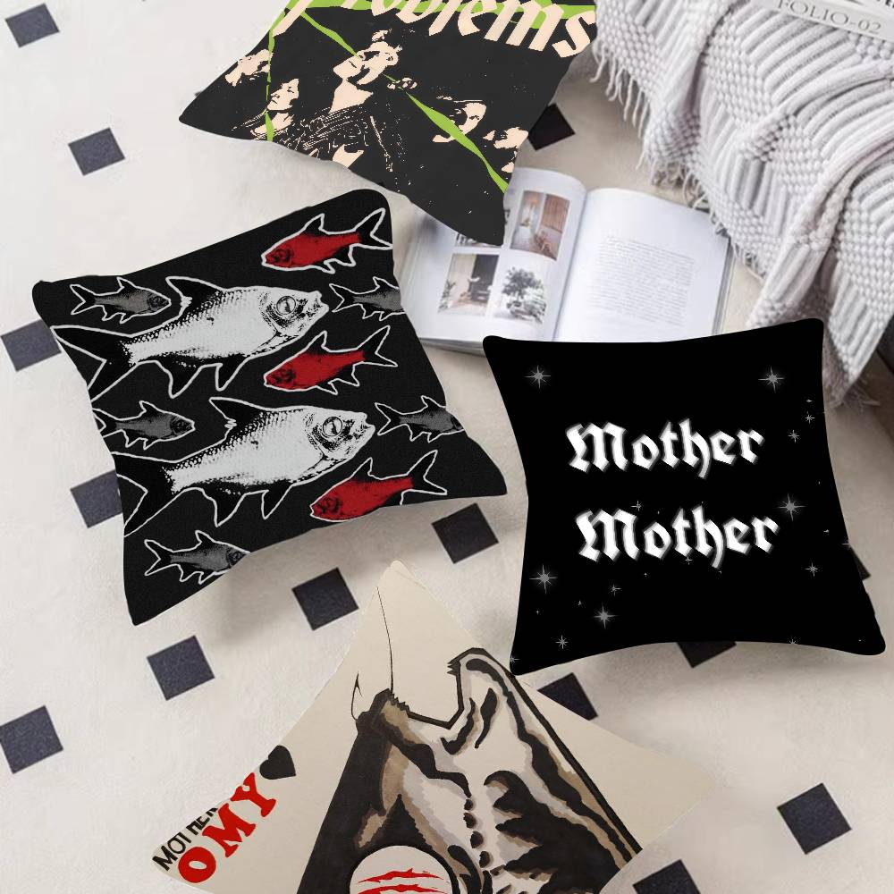 Popular Band Mother Mother Personalized Picture Text Home Decorative Pillows Household Gifts 45X45Cm