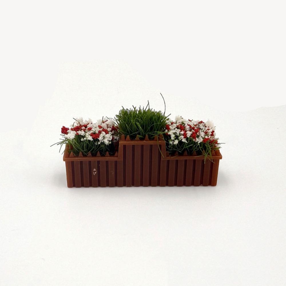 1:12 Scale Cherry Blossom Flowers Lifelike Garden Lifelike Artificial Flower Doll House Decor