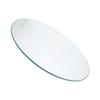Round Tempered Glass Table Top   Thickened Reinforced Design for Dining, Coffee, and Patio Use   Modern Elegance for Living Room and Restaurant Decor