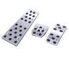 Toyota Hiace 200 Series Aluminum Pedal Set for and Footrests and Manual Fixed Includes Bolts and Fits All Grades and 6th with MT and (4-Piece)