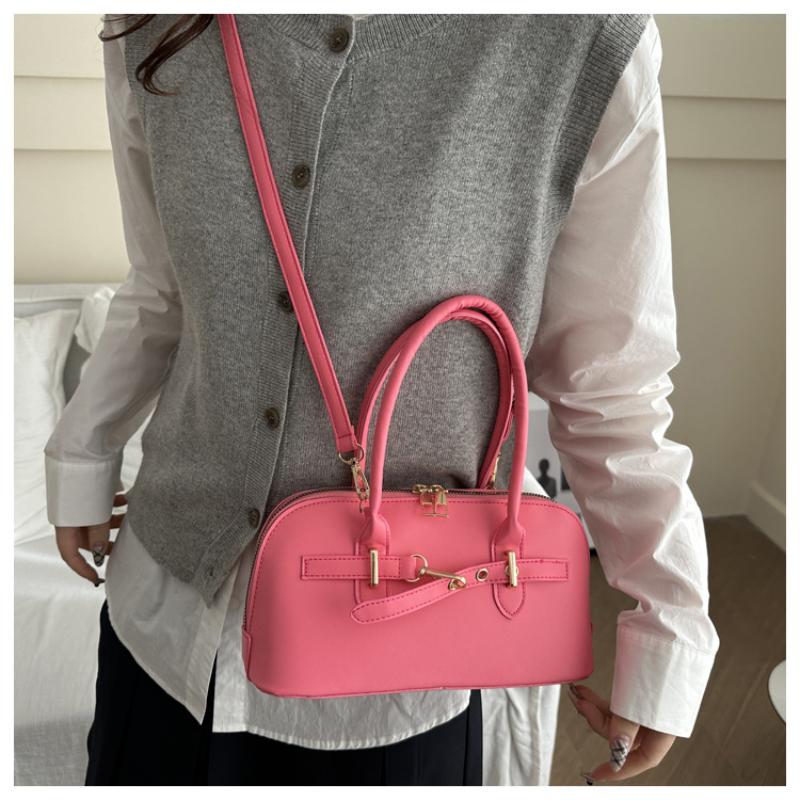Women'S Able Handbag Retro Style Crossbody Bag For Commuting Soft Pu Shoulder Bag