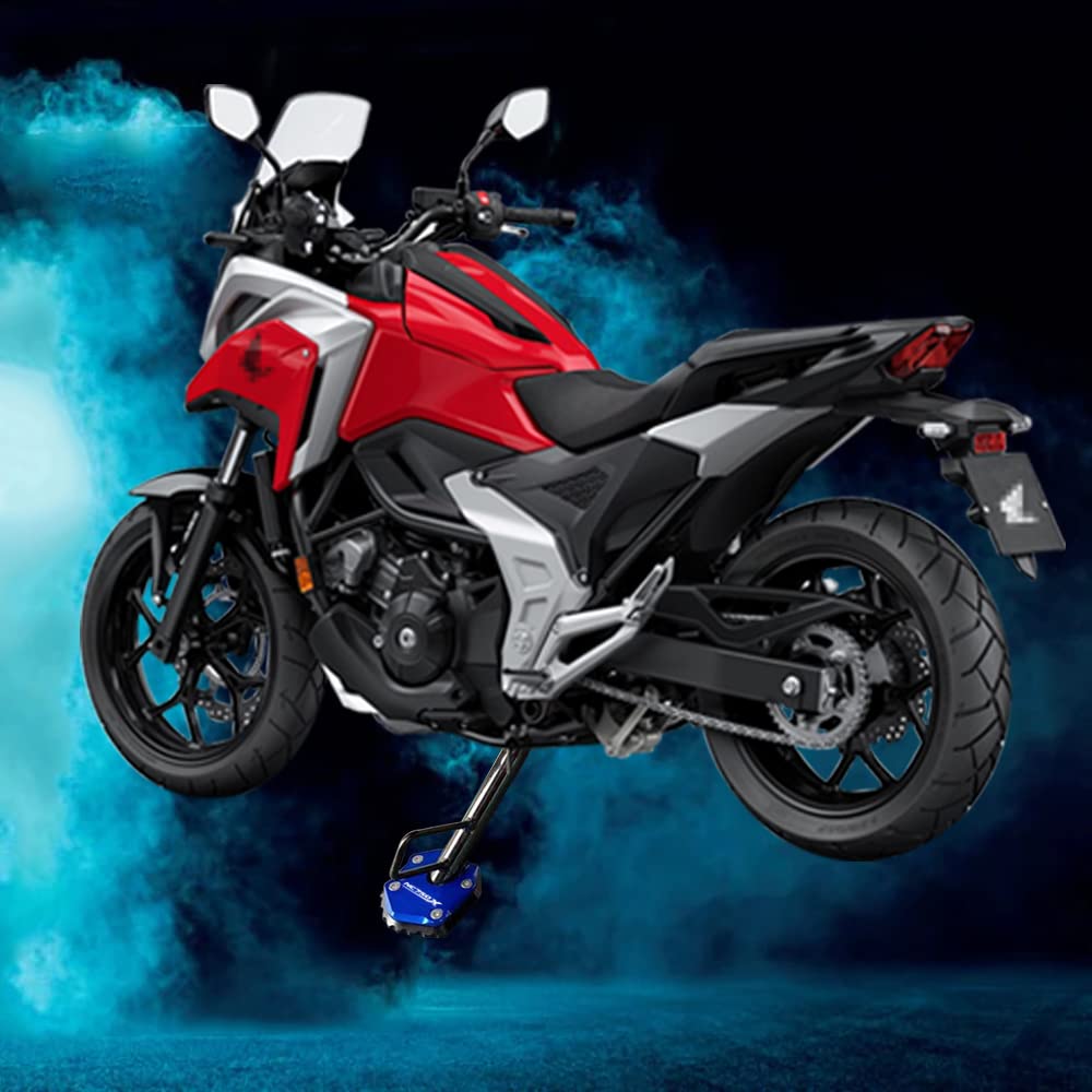2022For Honda NC750X NC750X NC750X 2021-2022 Motorcycle CNC Kickstand Side Stand Expanding Extension Pad Support Accessories