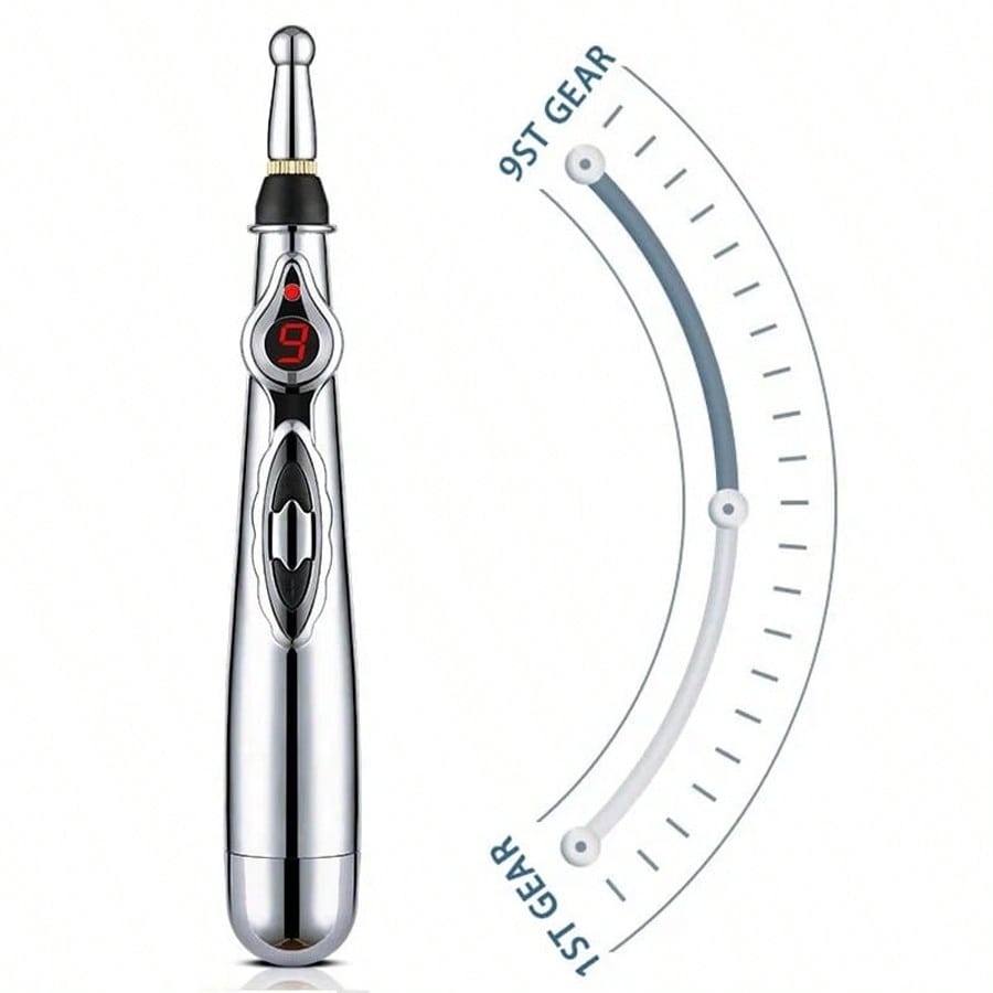 Tragbare Massageauflage, Massagestab, Massage-Set für Nacken, Schulter & Ganzkörpermassage-Kombination