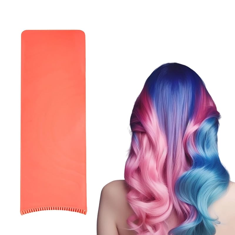 Professional Balayage Kit with Highlighting Board & Hair Dye Tools – Complete Hair Coloring Tools Set for Salon & Home Use, Reusable Hair Dying красный