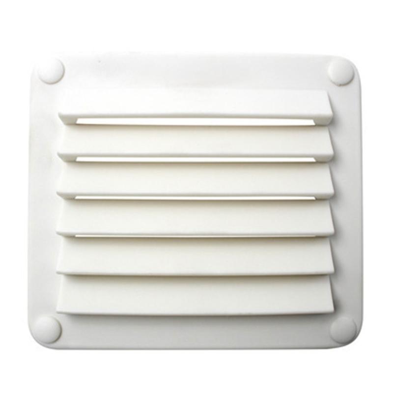 ABS Ventilation Window For Marine Cabin Motorhome Compartment Saltwater Resistant Adjustable Louver System Black White