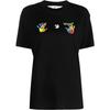Kids Swimming Logo Casual Tee Black/Multicolor Women Tops OWAA089S23JER0151084
