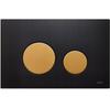 Jomo Switch Flush Button Black Matte/gold Matte 102000000442