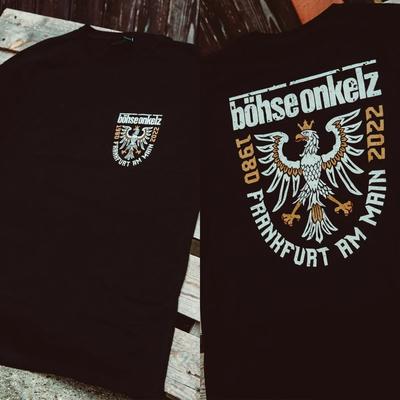 German Rock Band Böhse Onkelz Ehasst Verdammt Vergöttert II Peripheral Oversized Casual Oversized Cotton Tees 40 Year Tshirt