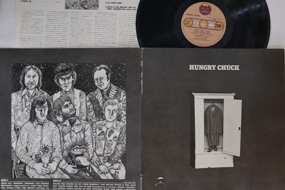 

LP Record HUNGRY CHUCK - Hungry Chuck 20AP1988 BEARSVILLE 1972 Japan Rock Used
