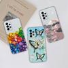 Flower Case For Samsung Galaxy A52 Phone Cover For Samsung A 52 Cases Soft Transparent Silicone Christmas Elk deer Back Covers