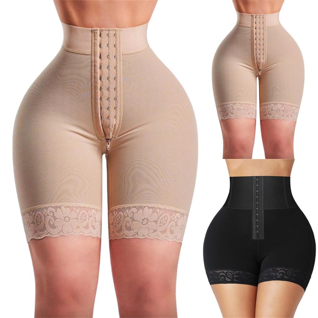 Women's Solid Color High Waist Body Shaping Pants Body Shaping Sports Pants Tight Waist Hip Lifting Pants