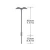 Illumination Lamps 20mA 3V DC LED Steel Tubes Street