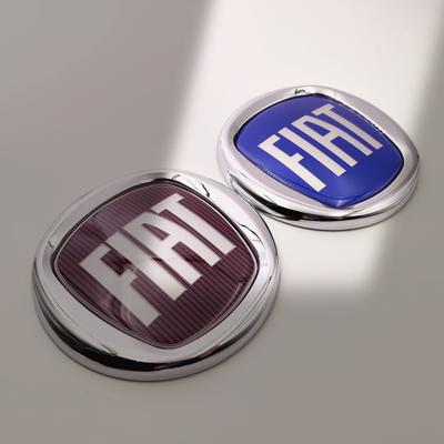 1pcs 12cm 120mm Emblem for FIAT Car Hood - Accessory for DobloTipo Panda Ducato Fiorino Grande Punto 500X 500 Freemont Stilo
