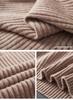 Men’s 100% Pure Wool Thick Warm Sweater, Half-High Button Collar, Autumn/Winter Knitwear for Middle-Aged Men.
