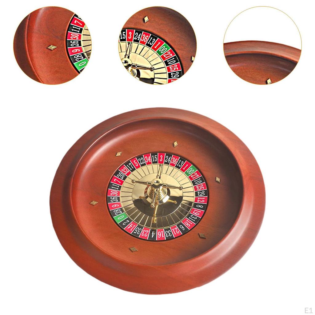 Party Roulette Wheel Dřevěná kola s cenami upřednostňuje stolní hru Gramofon Pití