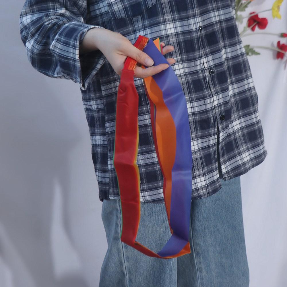 Barevná stuha Hračky Taneční Duhové Stuhy Umění Gymnastika Rainbow Streamer Interaktivní hry