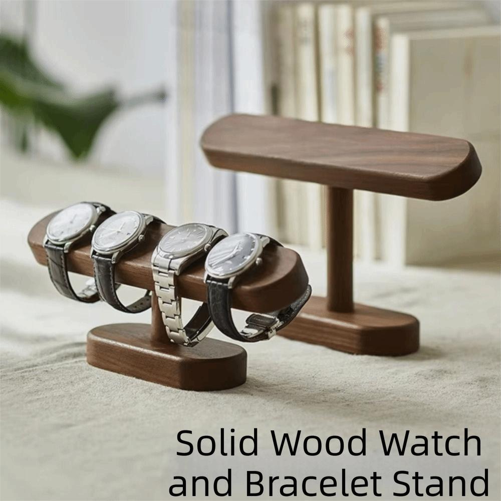Wooden Watch Bracket Home Decoration Watch Storage Rack Luxury Watch Display Holder Counter Shows