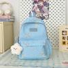 Schoolbag High-value embroidery design schoolbag Japanese versatile girl schoolbag Large capacity junior high school student backpack female