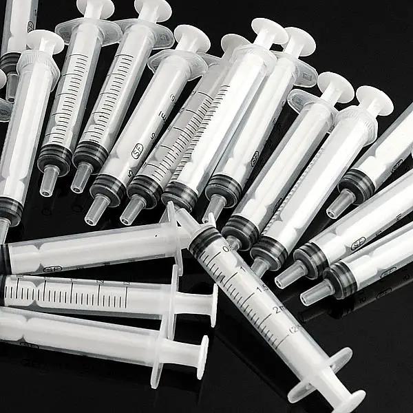 5 10 20 50 100 Pcs 2/2.5ml Individually Packaged Nutrient Syringe Measuring Plastic Syringe For Animal Food Feeding Tools