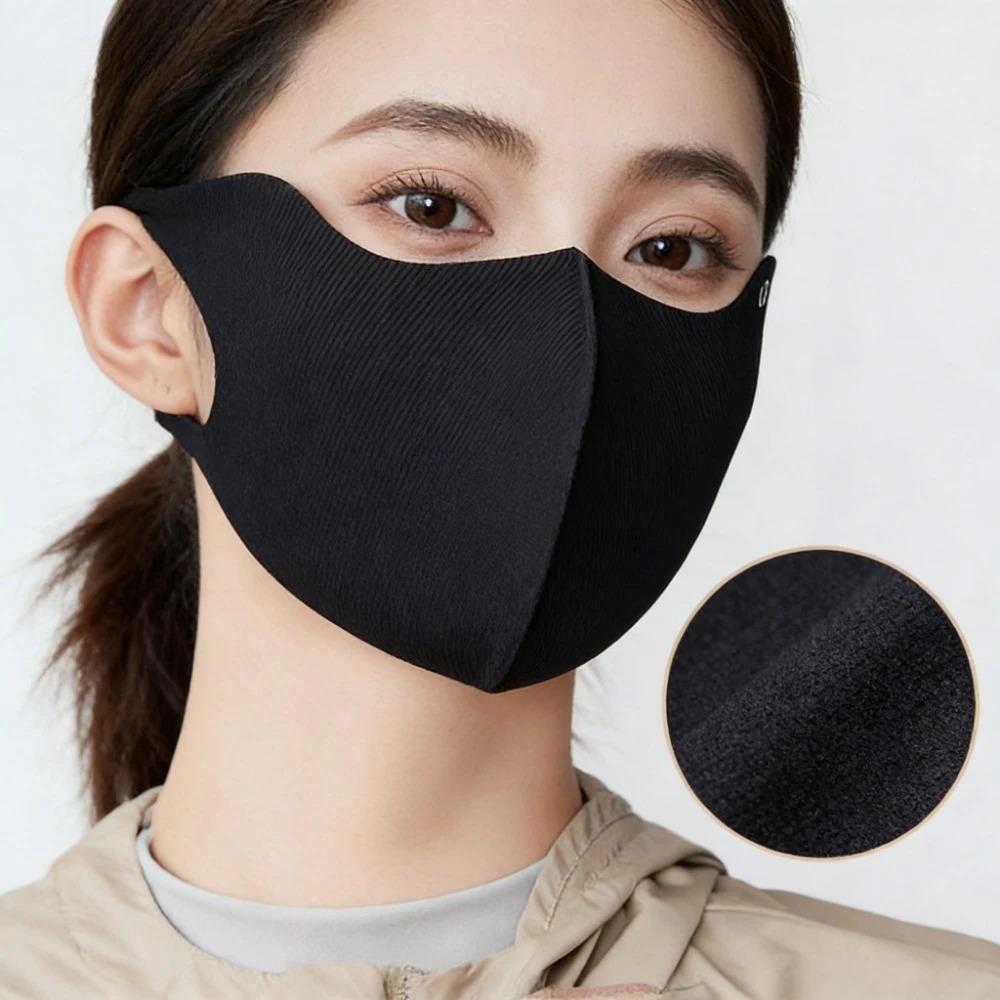Washable Ice Silk Face Shield UV Sun Protection, Breathable Outdoor Sun Protection Mask