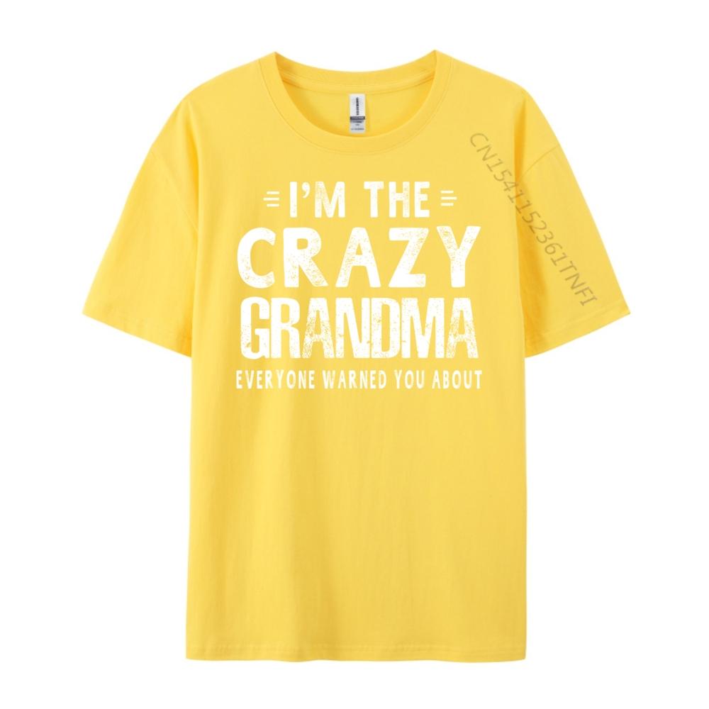 Ich bin der Verrückte, vor dem dich alle gewarnt haben Muttertag 3D Gedruckte T-Shirts Baumwollkomfort Baumwoll-T-Shirt Herren Weihnachten