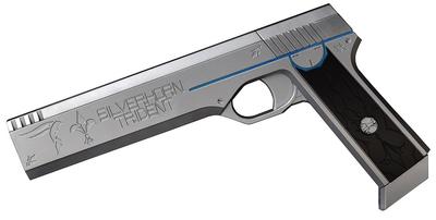 Fullcock Realfoam Water 19º de Irregular na Escola Mágica Temporada Branco Prateado Prateado Aproximadamente 298mm Feito de ABS Arma, Edição, "Os 3"