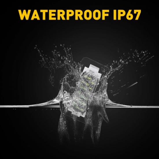 2x LED License Plate Lights Tag Lamp White for 2014 -  Toyota Corolla Sedan