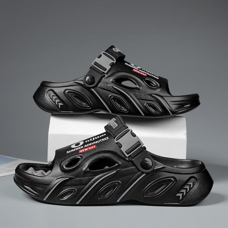 Pantoufles de massage d'été pour hommes, sandales d'intérieur et d'extérieur, sandales de plage confortables et souples, sabots, chaussures décontractées pour hommes et femmes, pantoufles de maison