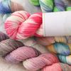 100G Artisan Variegated Yarn Set Chunky Hand-dyed Wool Skeins