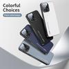 Luxury AG Matte Case For iPhone 17 Air 16 15 14 13 Pro Max 16Pro Magnetic PC Frosted 360 Degree Bracket Stand Protective Cover