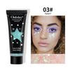 Clubday Face & Body Party Glitter Gel Liquid Chunky Sequin Shimmer Eyeshadow Chameleon Sparkle Makeup for Festival Rave Christmas Stage Performance