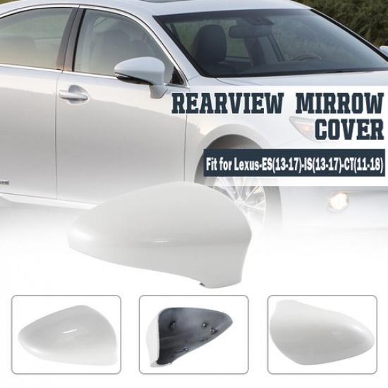 Right Door Side Mirror Cover Cap For 2014-2018 Lexus IS XE30 IS250 IS300h IS350