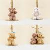 Bear Cute Plush Toy Doll Keychain Cartoon Bag Pendant Accessories Gift Children