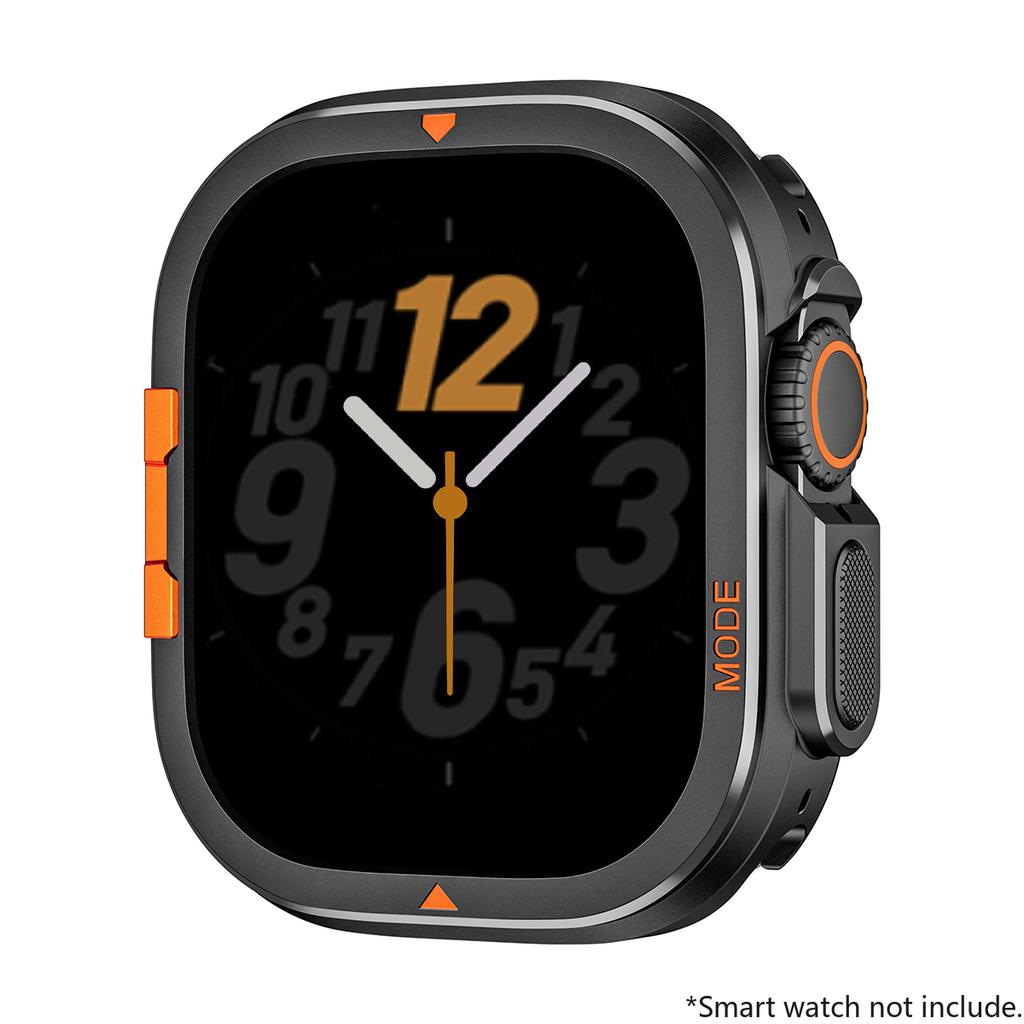 Custodia Metallica per Apple Watch Ultra 3 49mm 46mm Custodia Protettiva Copertura in Alluminio Telaio Paraurti per IWatch Serie 11 10 9 8 7 6 5 4 SE