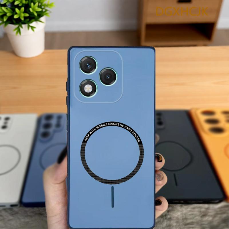 For Honor X5C Plus Case Honor X5C Phone Case Honor X5D Cover Honor x5d plus Shookproof Color magnetic hard Silicone back cover Honor X5d Plus