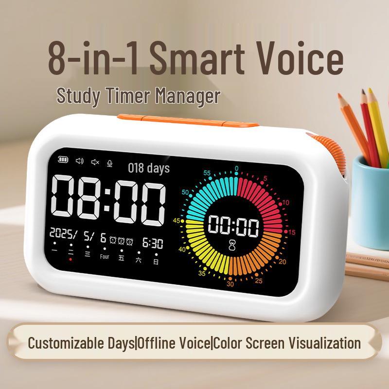 Primary School Master Smart Voice Silent Learning Timer for Children